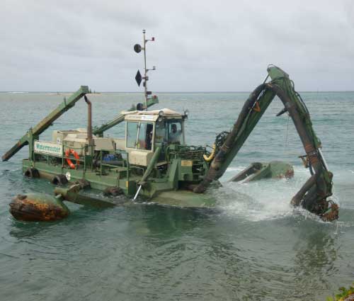 DESILTING WORKS AT PORT MATHURIN