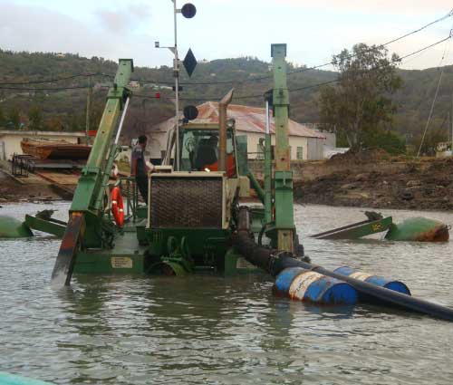 DESILTING WORKS AT PORT MATHURIN 3